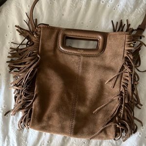 Maje fringe bag